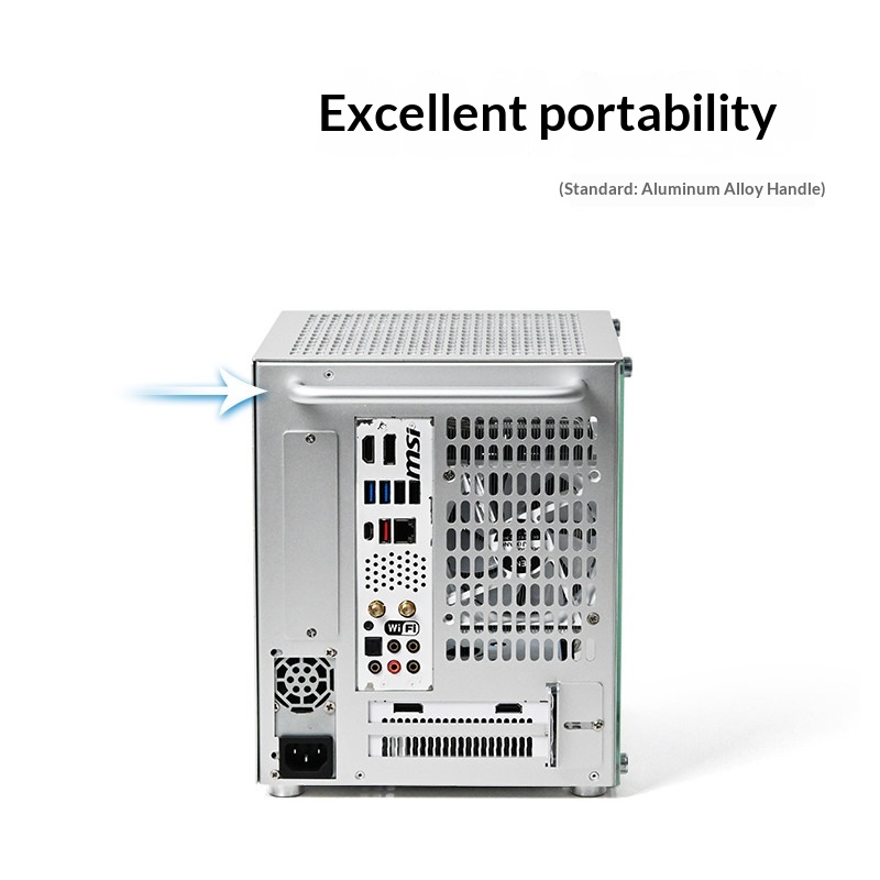 11L 알루미늄 휴대용 ITX PC 케이스, 휴대용 손 - Portable Aluminum Itx Case Carry Handle 리뷰 및 가격